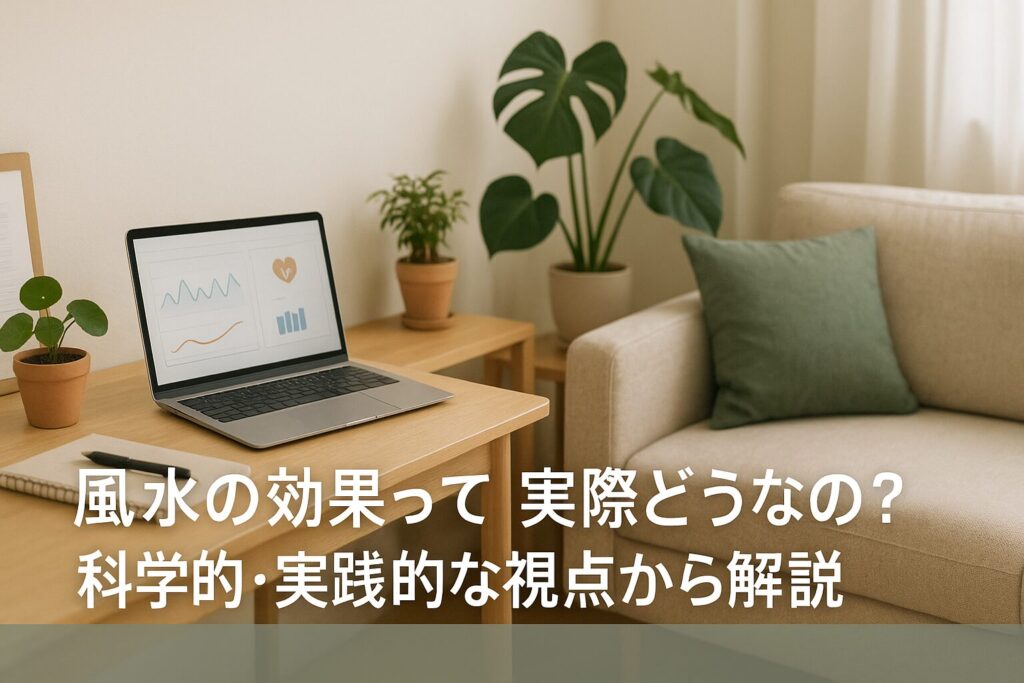 風水の効果って実際どうなの?科学的・実践的な視点から解説