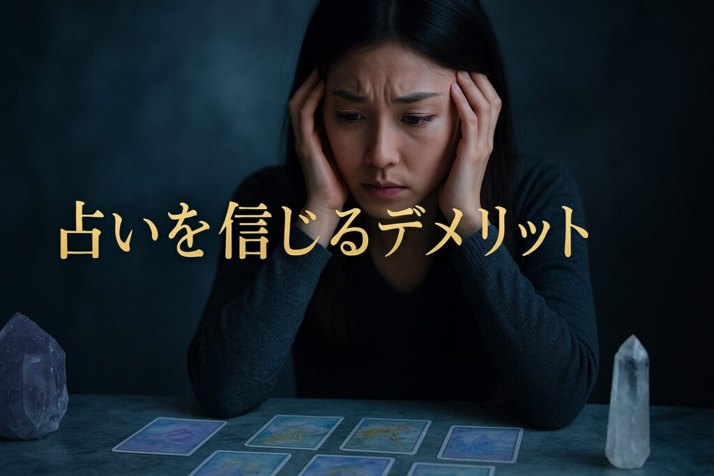 占いを信じるデメリット5選