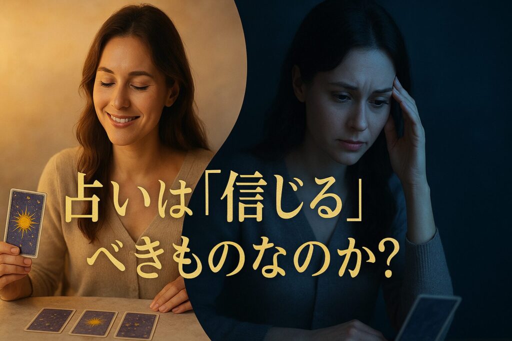 そもそも占いは「信じる」べきものなのか?