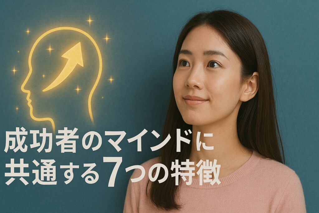 成功者のマインドに共通する7つの特徴
