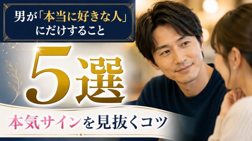 結婚する気がない男に共通する決定的な特徴【7選】