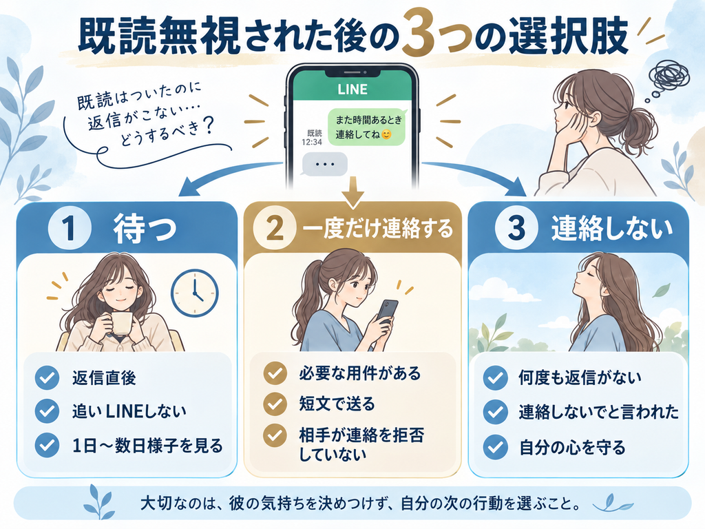 既読無視でも復縁できる?可能性を見極める3つのポイント