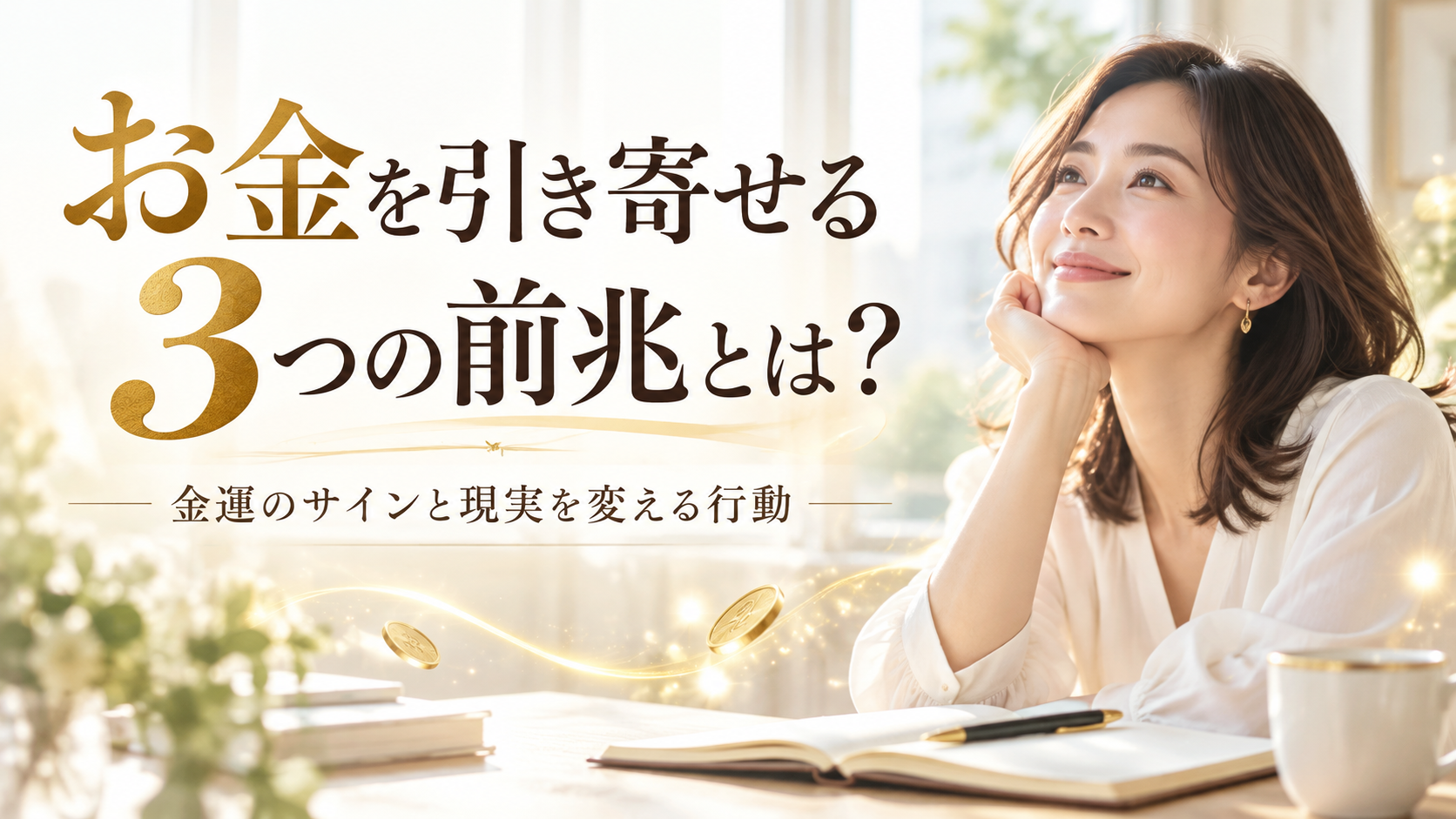 お金を引き寄せる3つの前兆とは？｜金運のサインと現実を変える行動