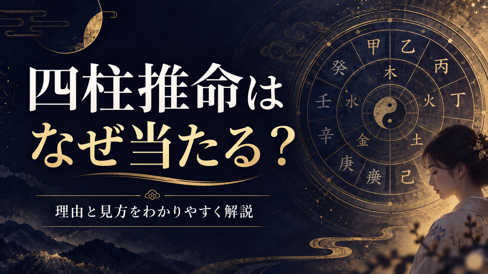四柱推命はなぜ当たる？｜5つの理由と科学的根拠・当たらない原因